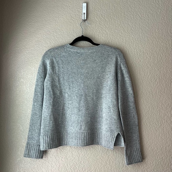 Jenni Kayne Gray Crew Neck Sweater - Picture 6 of 8